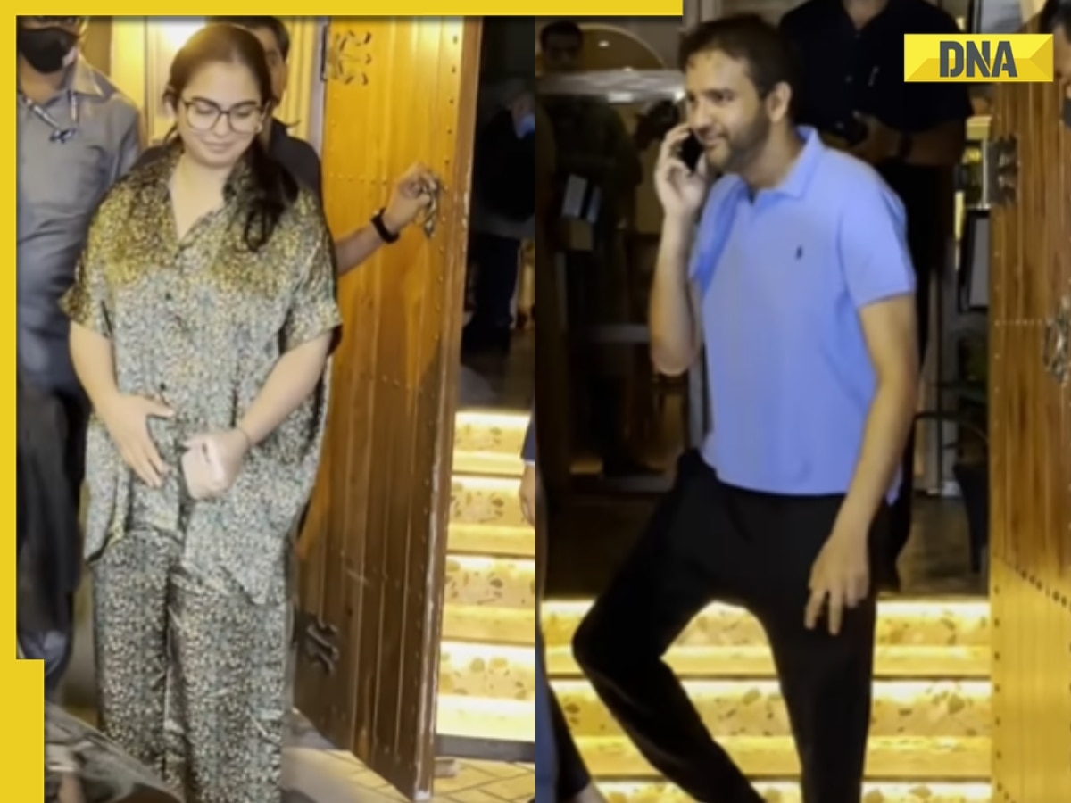Ambani Xxx - Isha Ambani is all smiles after enjoying dinner date with husband Anand  Piramal and friends, video goes viral