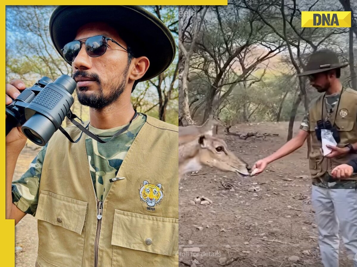 Who is Shyam Rangeela, comedian accused of violating norm after feeding nilgai?