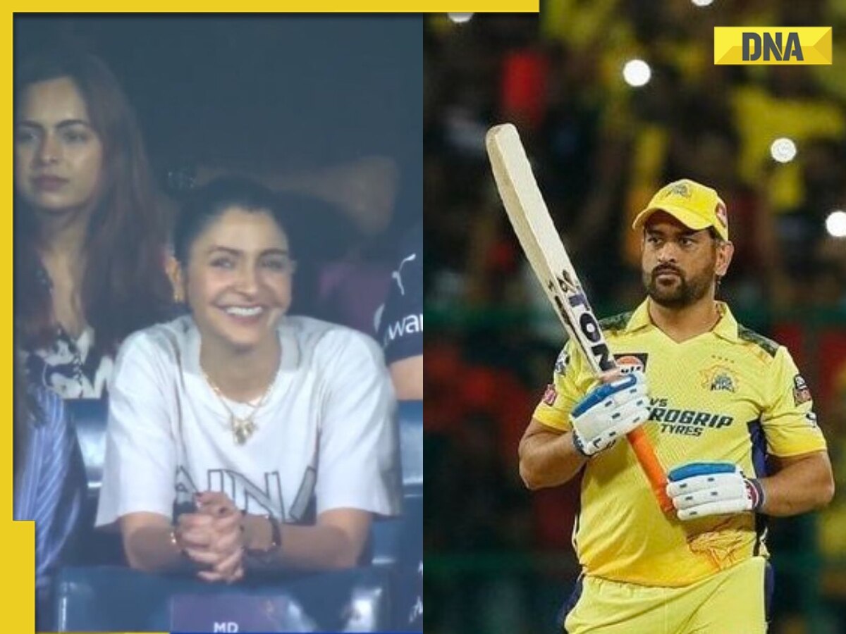 1200px x 900px - They love him': Anushka Sharma in awe as Bengaluru crowd cheers for MS Dhoni  during RCB vs CSK match, watch viral video