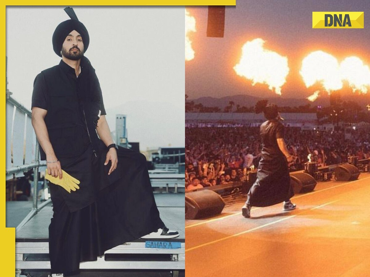 In pics: Diljit Dosanjh adds desi flavor at Coachella Music Festival, gets  chatty with DJ Diplo