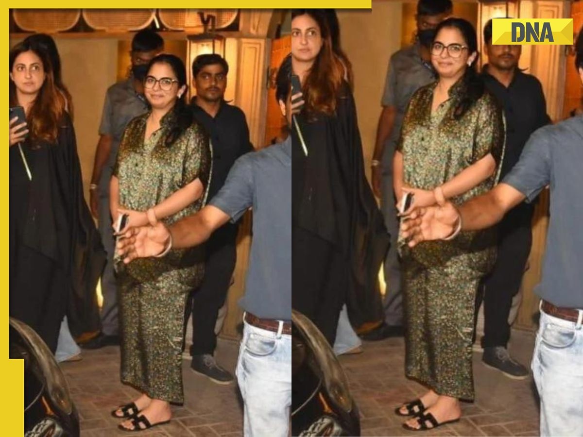 Isha Ambani wears dazzling Hermes Oran footwear worth Rs 55,000 on dinner date with husband Anand Piramal