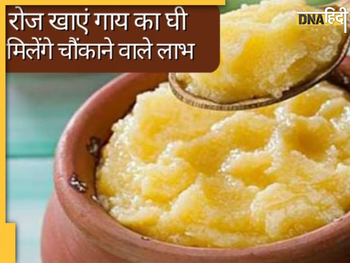 Cow Ghee Benefits: कोलेस्ट्रॉल से लेकर वजन घटाने तक में दवा का काम करता है गाय का देसी घी, सेहत को मिलते हैं कई फायदे 