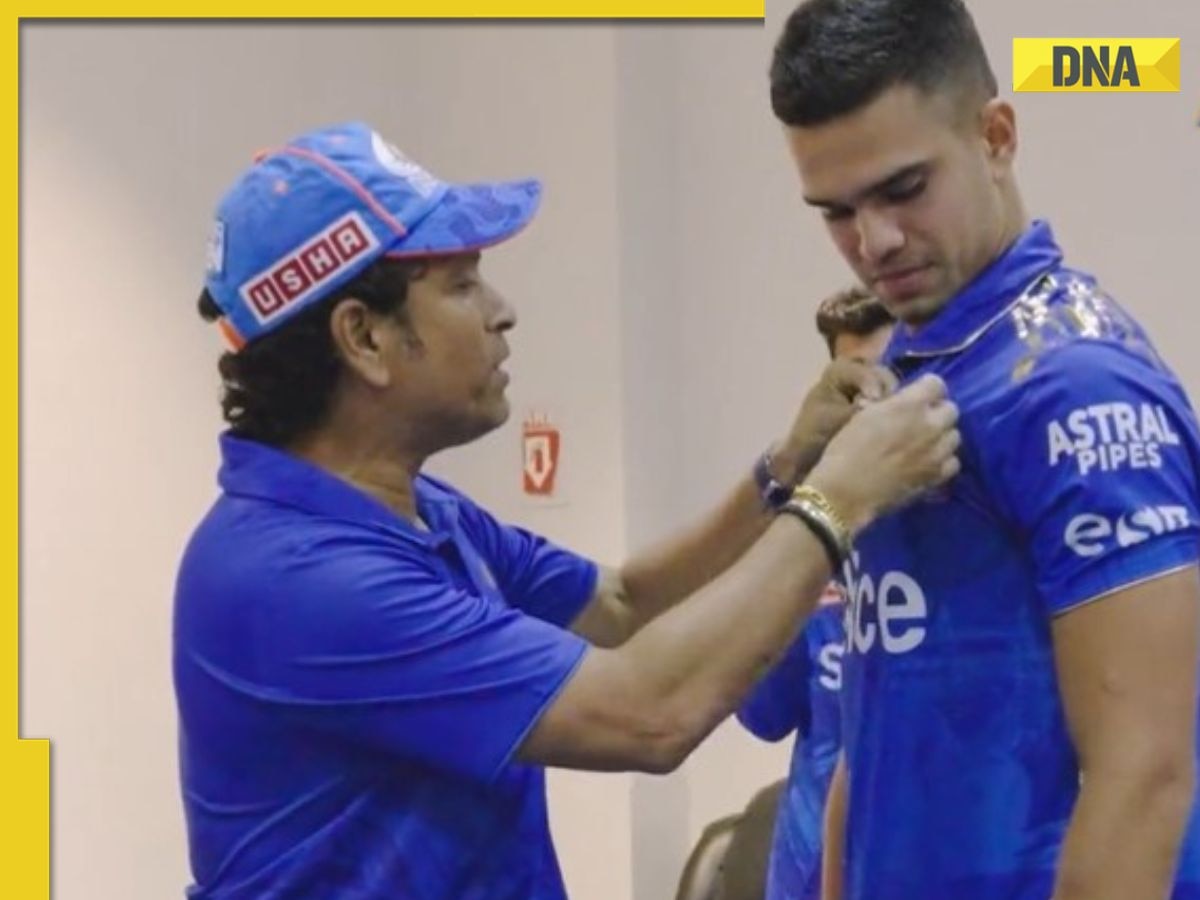 'Finally a Tendulkar...': Sachin Tendulkar shares special message after Arjun takes his 1st IPL wicket for MI