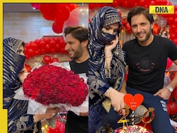 Shahid Afridi is married to his cousin Nadia, know their love story