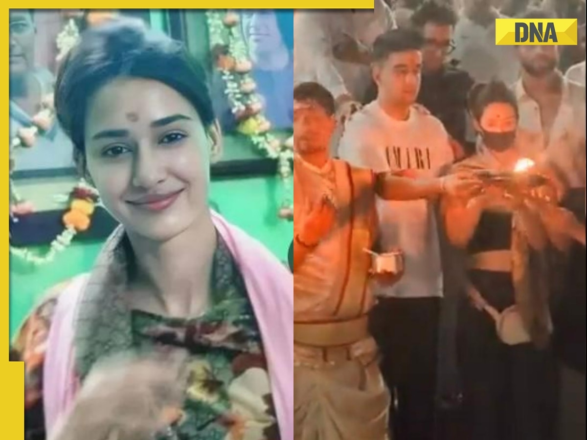 Disha Patani slammed for pairing crop top with stole while performing Ganga aarti in Varanasi: 'Usko koi sahi disha...'