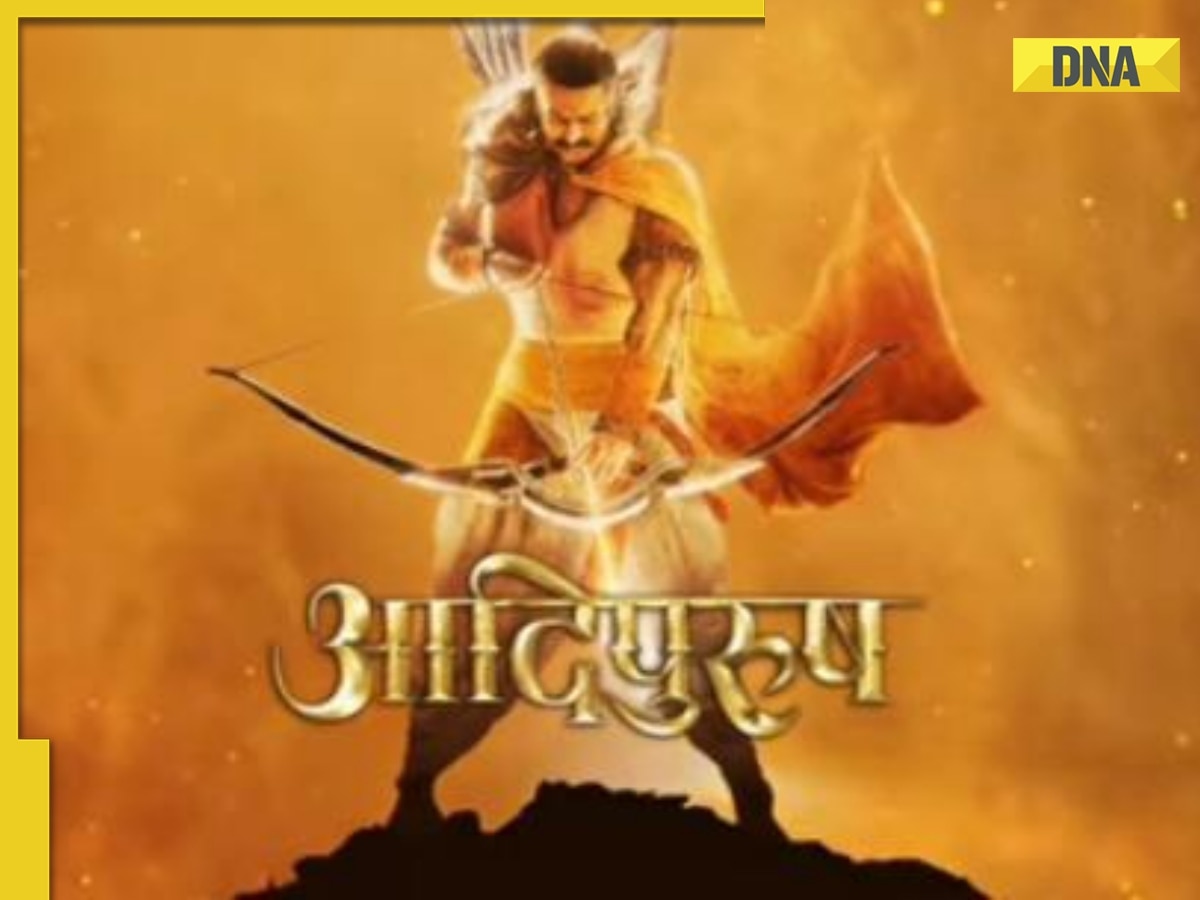 Adipurush motion poster features Prabhas in Lord Ram's warrior avatar, fans in awe of 'goosebumps inducing' soundtrack