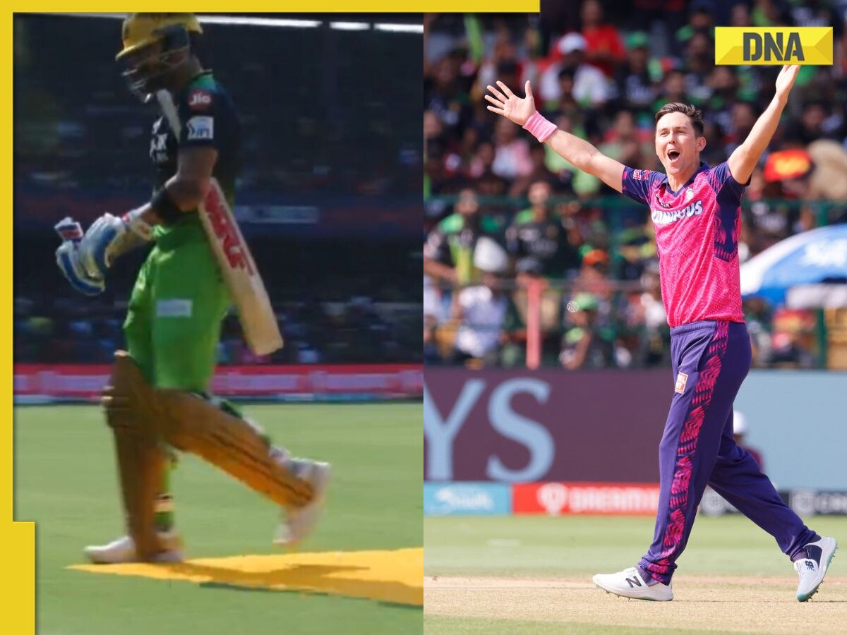 RCB vs RR: Trent Boult gets Virat Kohli out for golden duck with new-ball in swing - Watch