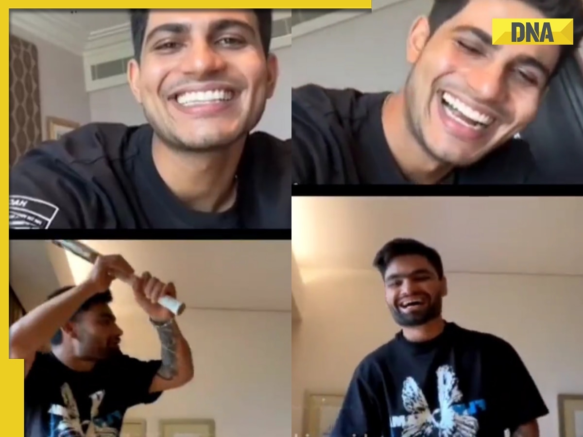 Watch: Rinku Singh imitates Virat Kohli's batting style during live chat with Shubman Gill, video goes viral