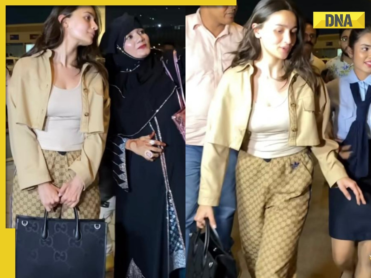 Pooja Hegde in athleisure set carries Rs 1 lakh Louis Vuitton bag