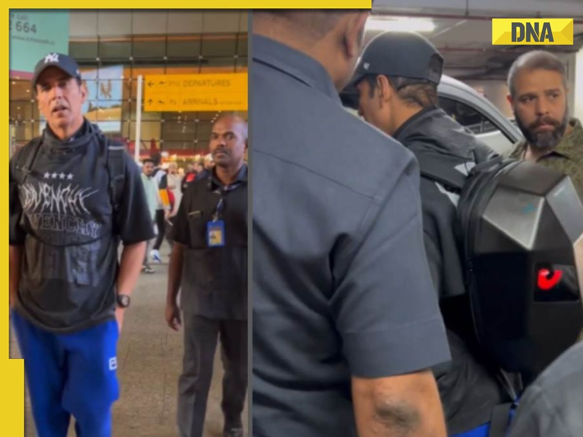 Akshay Kumar looks uber cool with his unique bag at BOM airport worth Rs 16000