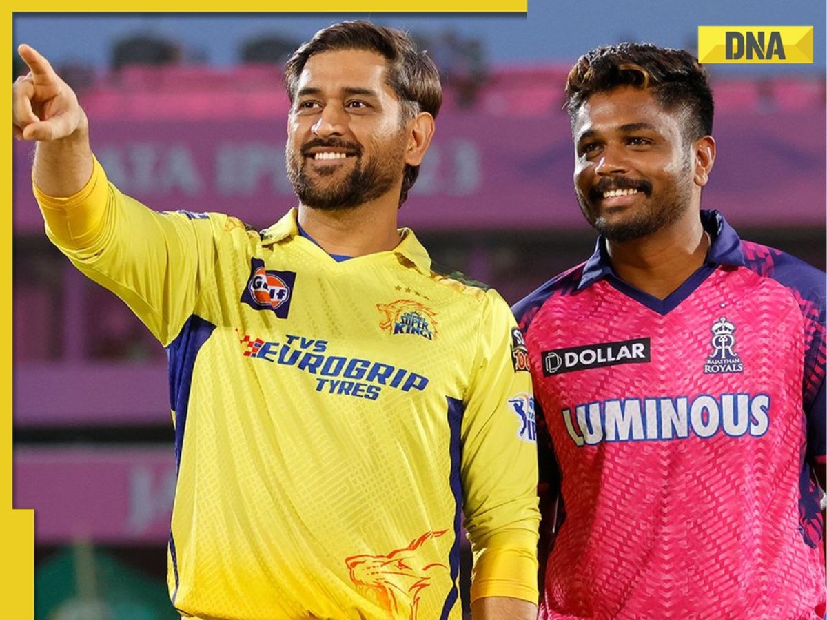 'Tu toh kehta tha...': Rajasthan Royals hilarious post featuring MS Dhoni, Sanju Samson ahead of toss goes viral