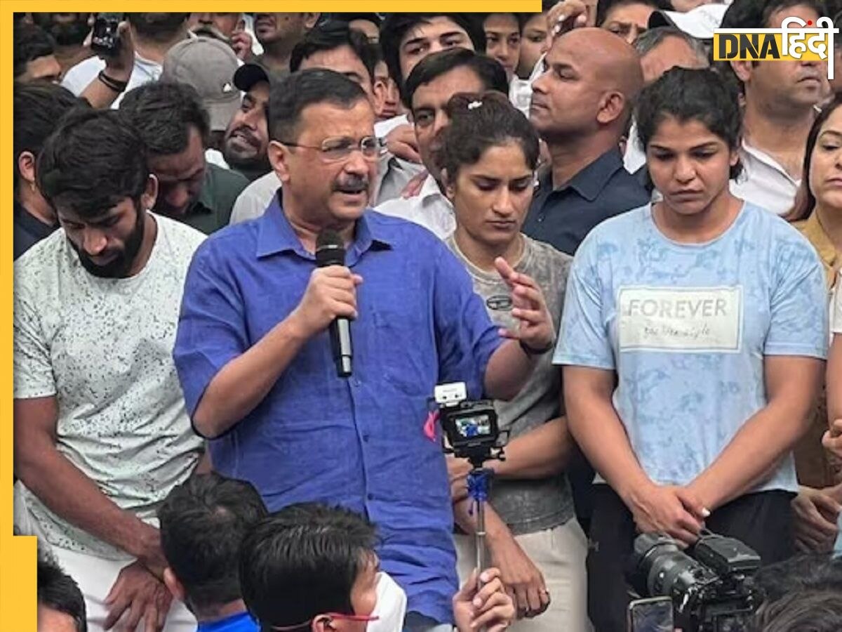 Wrestlers Protest: 'छुट्टी लेकर आओ, पहलवानों को समर्थन दो', जंतर-मंतर से केजरीवाल बोले- दुर्व्यवहार करने वालों को हो फांसी