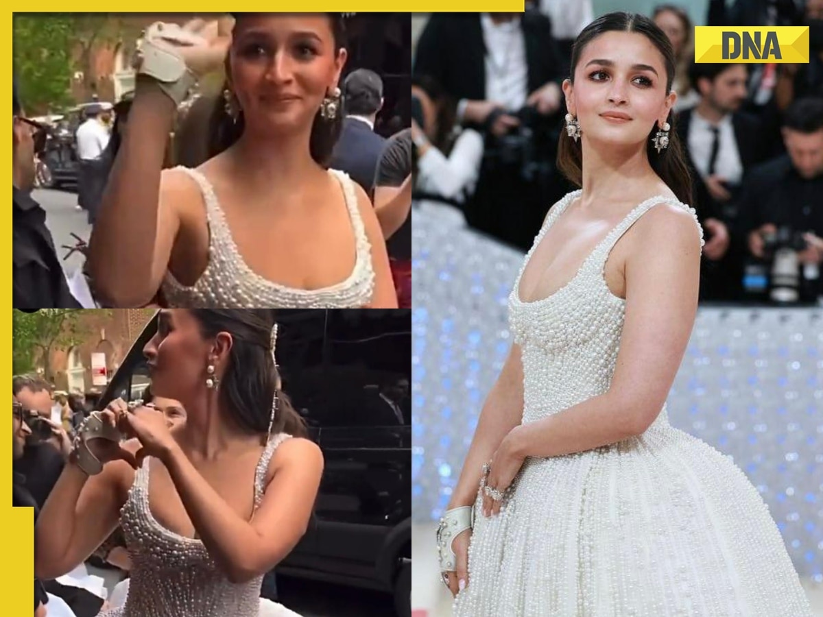 Watch: Alia Bhatt responds to fans screaming ‘I love you’ at Met Gala 2023 with heart gesture and kisses 