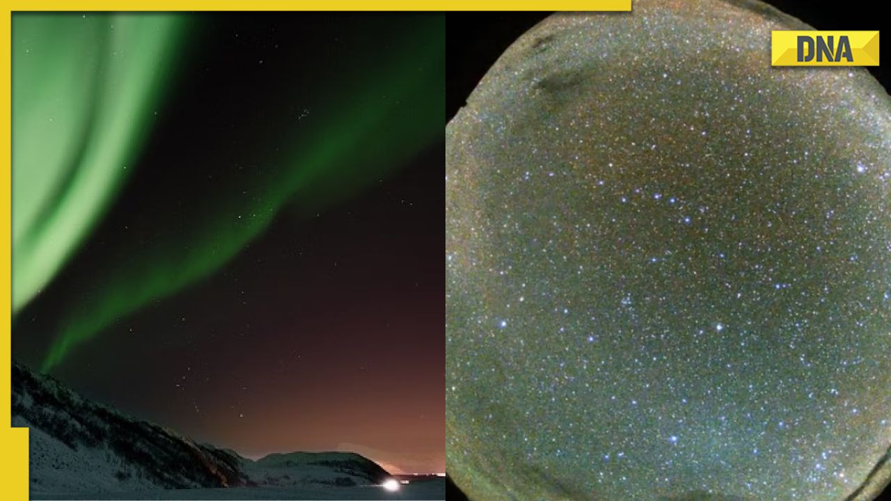 Northern Lights Rarest Color Northern lights in India! Rare aurora lights up Ladakh skies after ...
