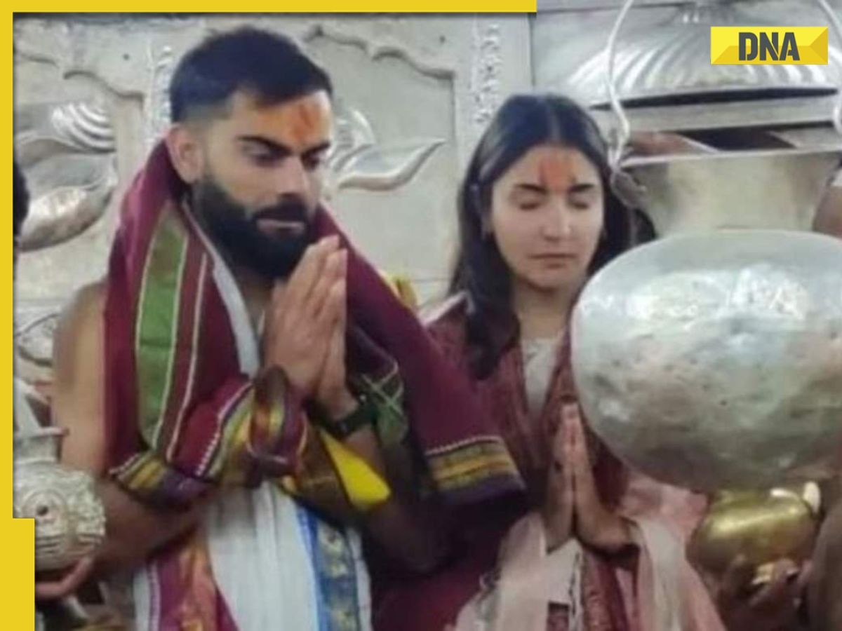 Watch: Virat Kohli visits temple with wife Anushka Sharma after on-field spat with Gautam Gambhir, Naveen-ul-Haq