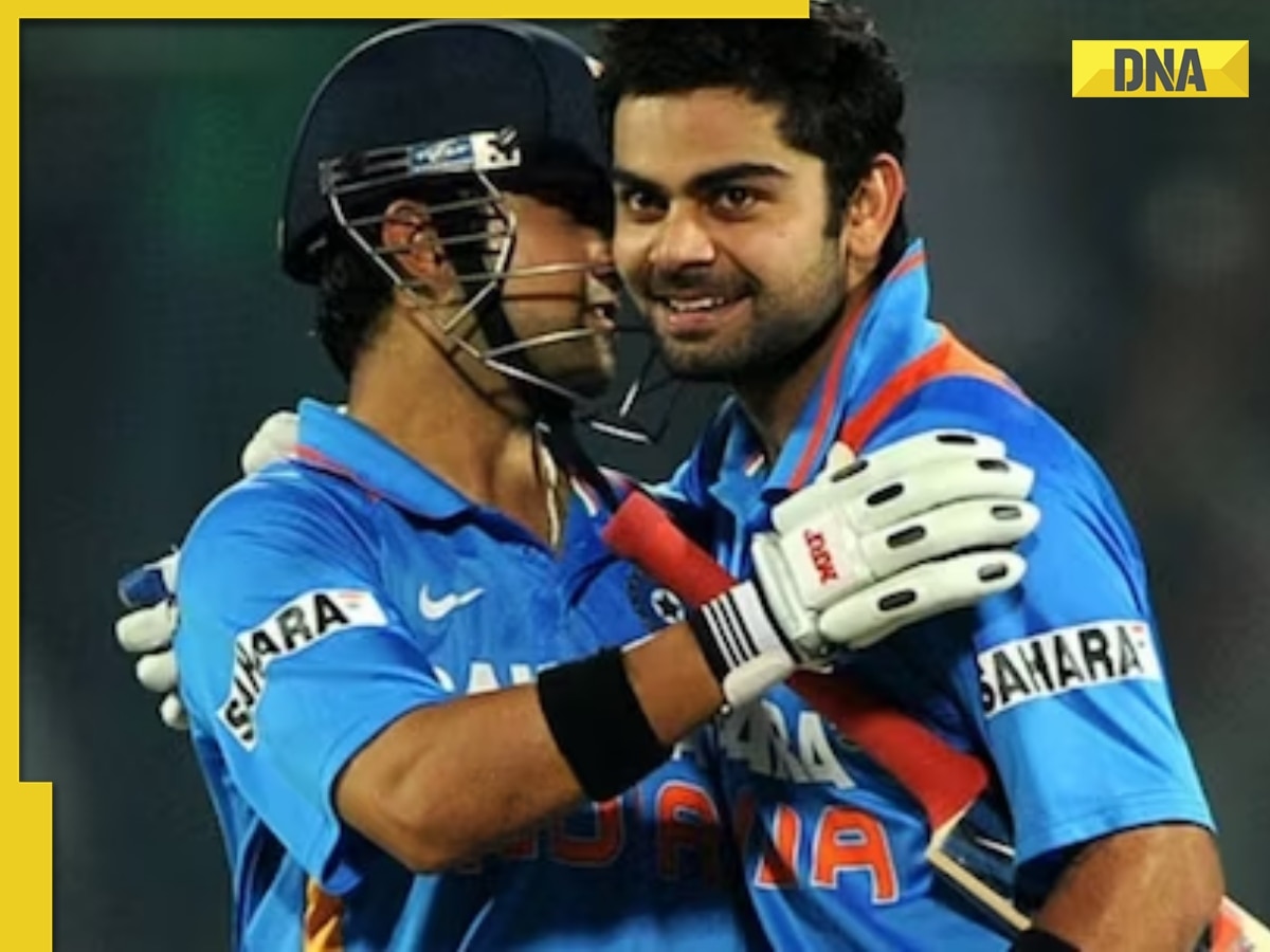 'Gambhir jitna bada dil..' : Old video of Gautam Gambhir giving his man-of-the-match award to Virat Kohli wins hearts