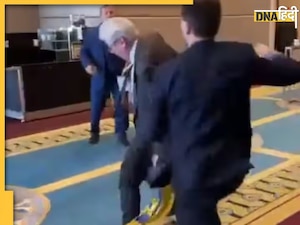 यूक्रेनी सांसद को आया गुस्सा, रूसी नेता को जमकर ठोका, VIDEO हुआ वायरल