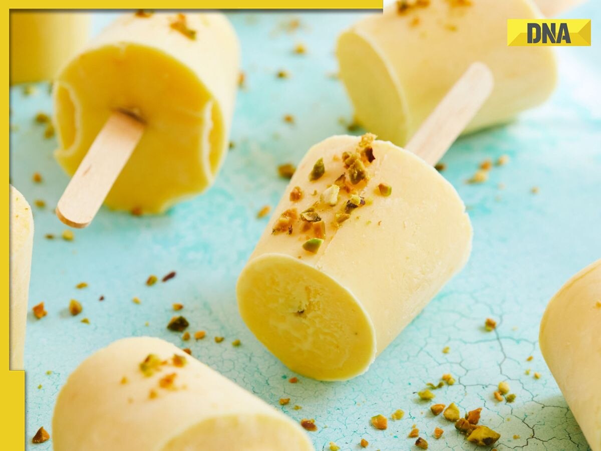 Love mangoes? Try this healthy recipe of mango malai kulfi made at home