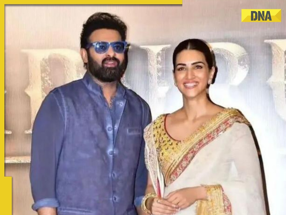 Kriti Sanon praises Prabhas, calls him ‘as simple as Prabhu Ram’ at Adipurush trailer launch 