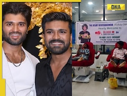 Vijay Deverakonda fans organise blood donation camp on his birthday, Ram Charan heaps praises on them