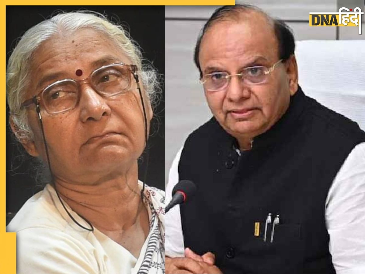 LG VK Saxena vs Medha Patkar: मानहानि मामले में कोर्ट से लगाई दिल्ली एलजी ने गुहार, मांगी ये खास छूट