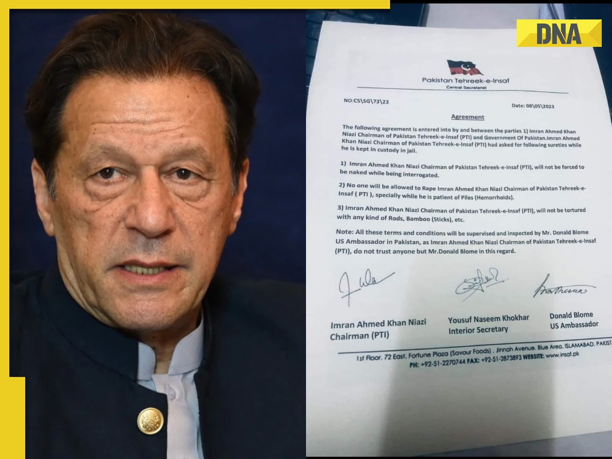 DNA Verified: Did Imran Khan request ‘not to be stripped, raped’ in jail? Truth behind viral agreement