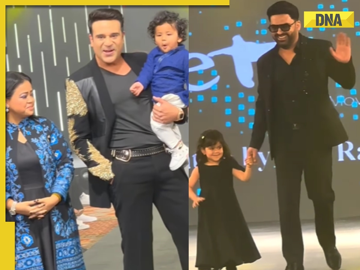 Viral! Kapil Sharma's daughter and Bharti Singh's son make ramp debut, fans go 'awww'