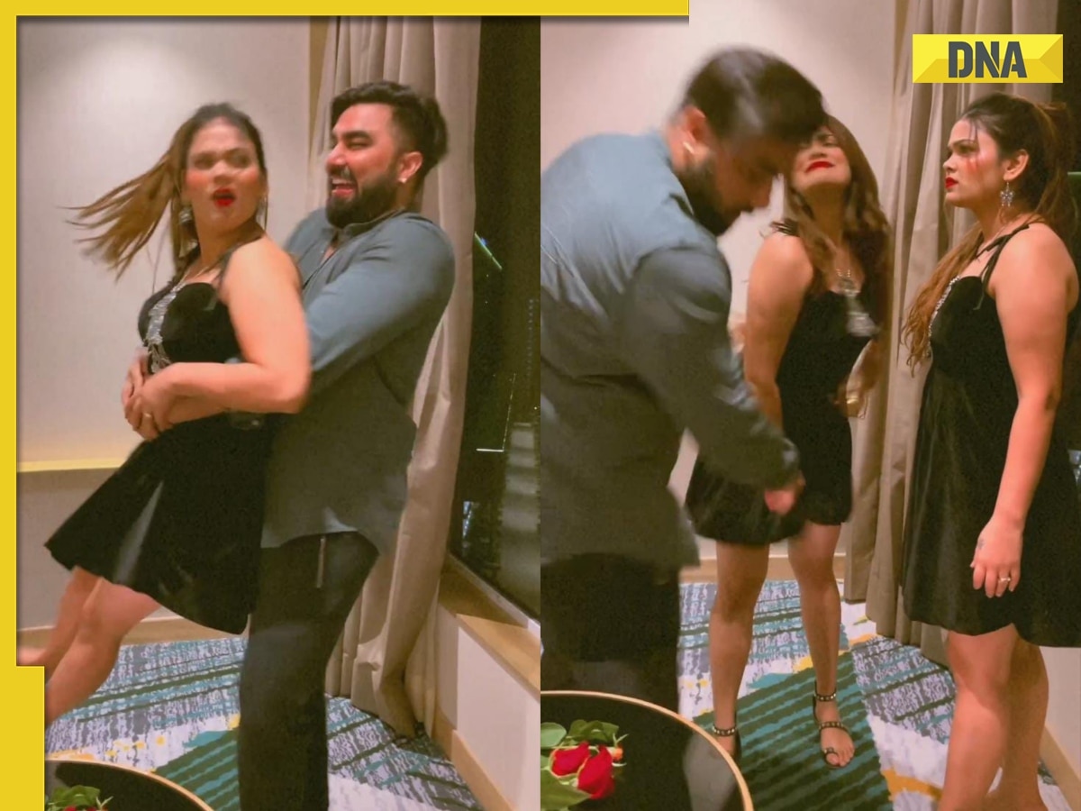 Youtuber Armaan Malik grabs first wife Payal from back, viral video shows  reaction of second wife Kritika