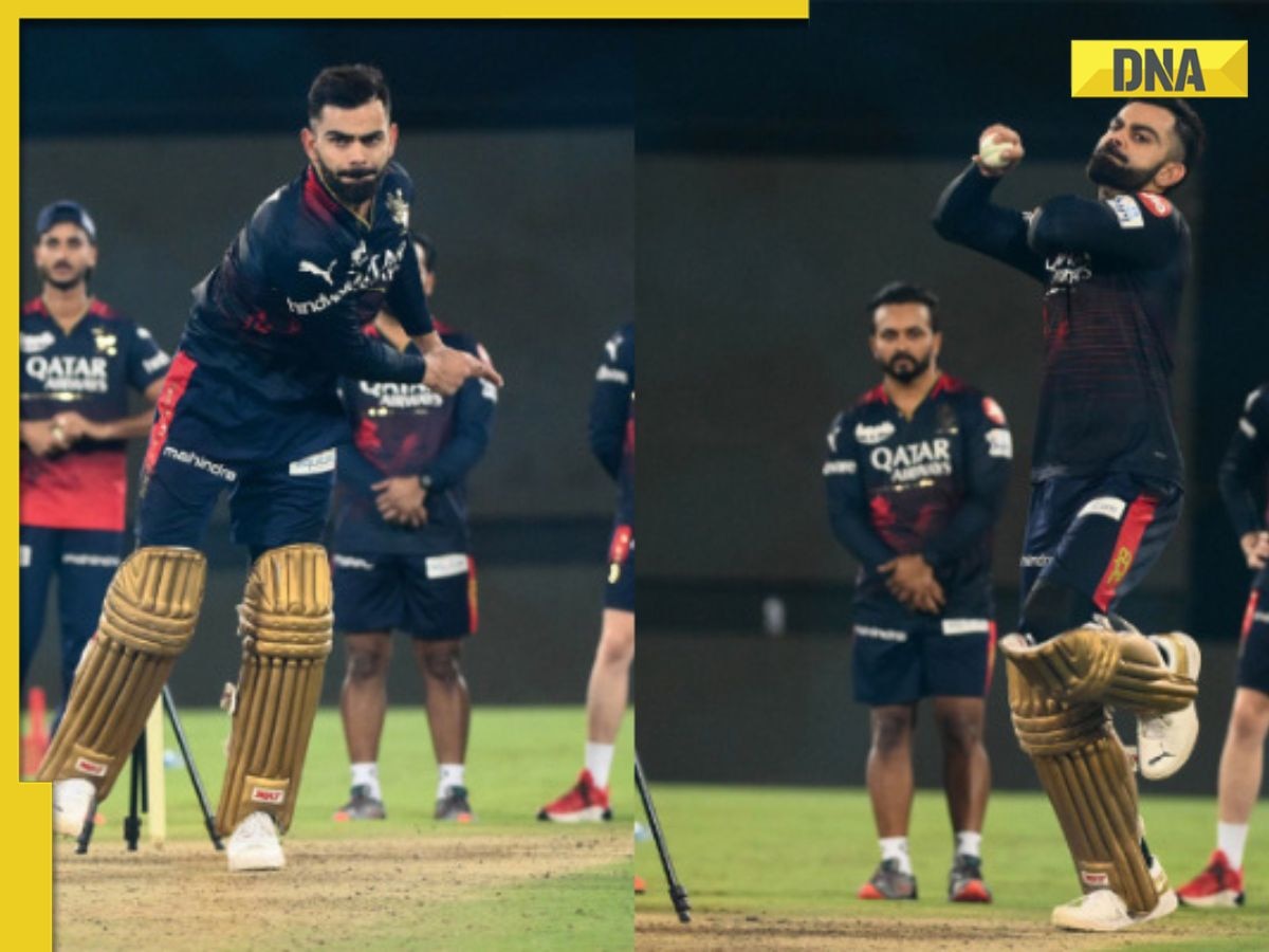 IPL 2023: Virat Kohli bowls in the nets, beats Glenn Maxwell during RCB's special training session - Watch