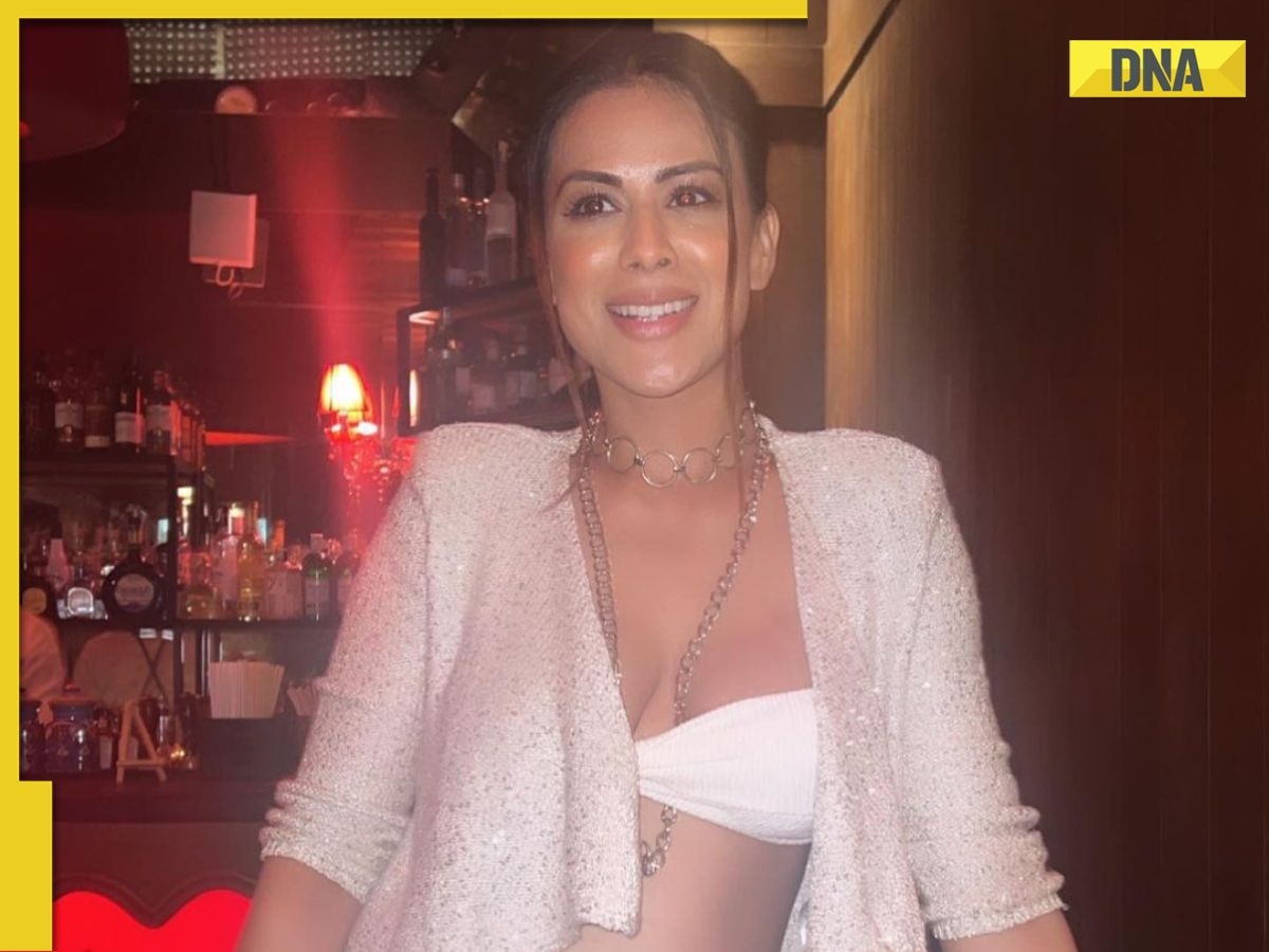 Nia Sharma looks sizzling hot shimmery shrug, enjoys continental dinner; fans call her 'boss lady'