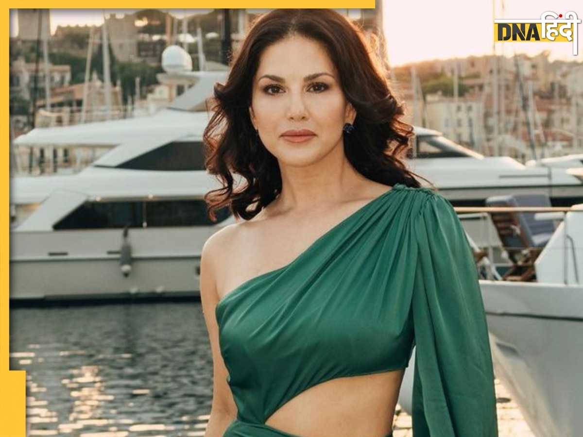 Sunny Leone ने हाई स्लिट ड्रेस में किया Cannes 2023 डेब्यू, Photos देखकर लोग बोले 'अब लगी कांस में आग'