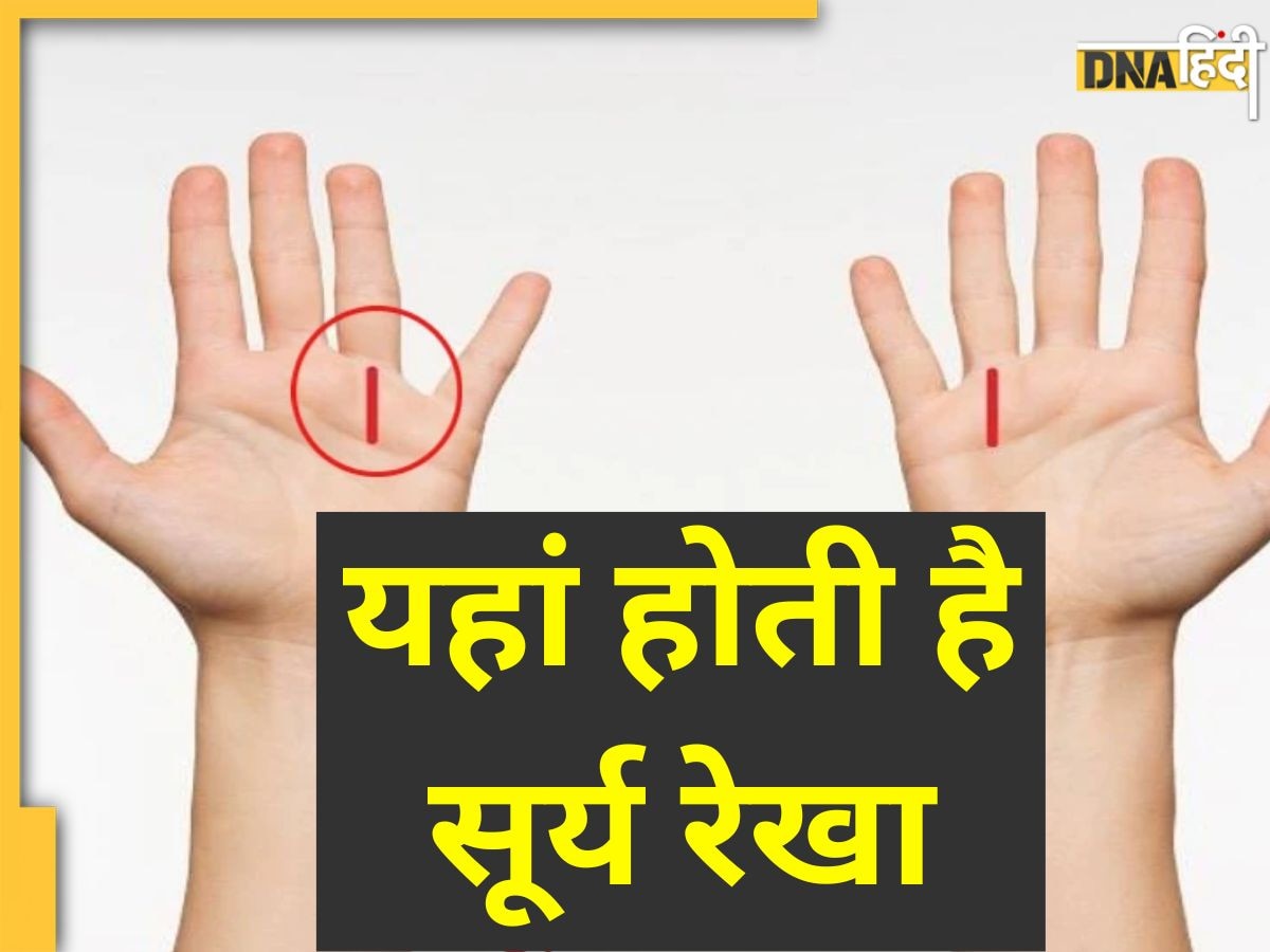 Palmistry: हथेली में मौजूद इस भाग्यशाली रेखा से खूब होता है धन लाभ, करियर में मिलती है सफलता