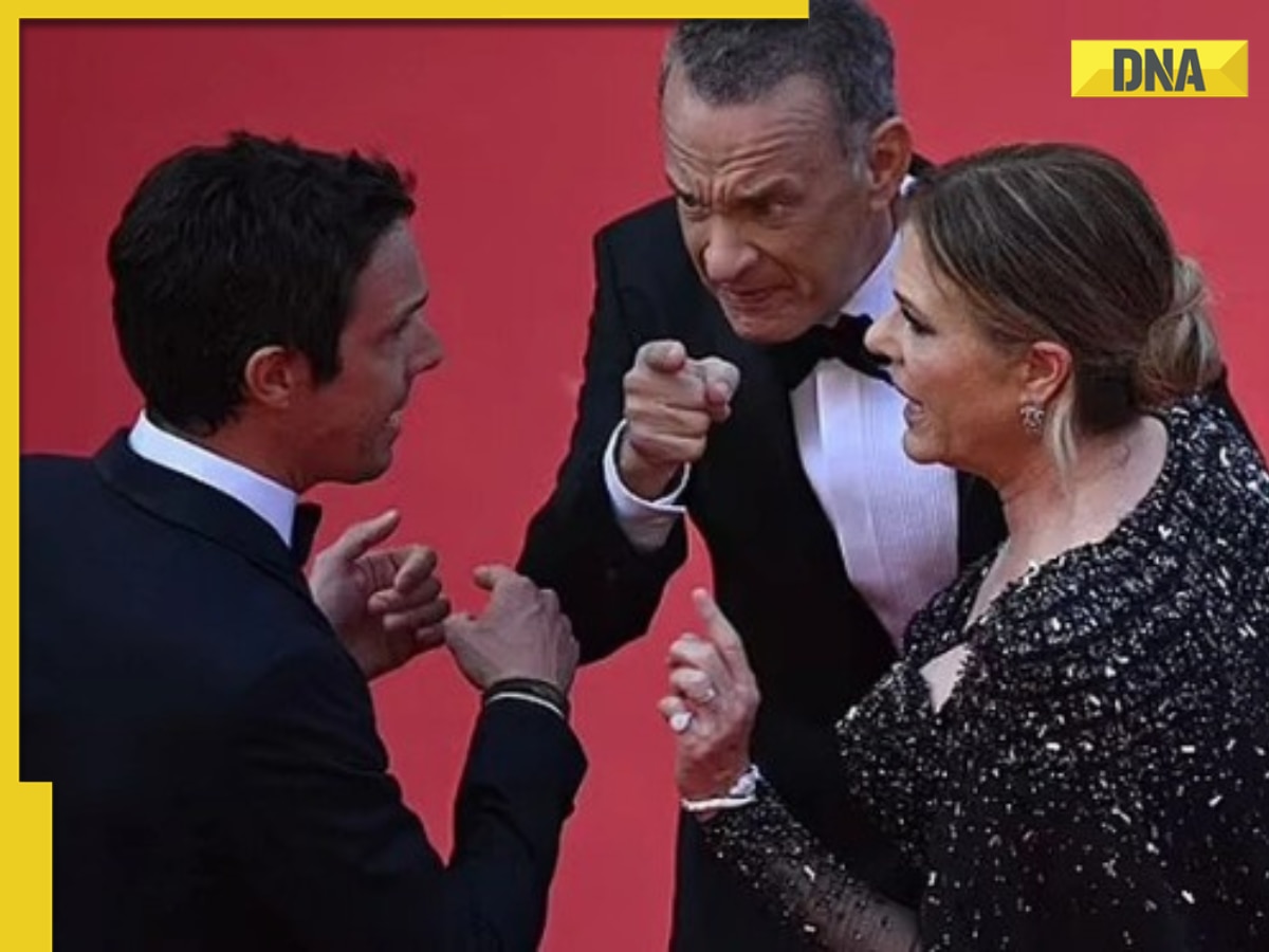 Tom Hanks, wife Rita Wilson get into heated argument with man on Cannes red carpet, netizens say 'he has lost the plot'