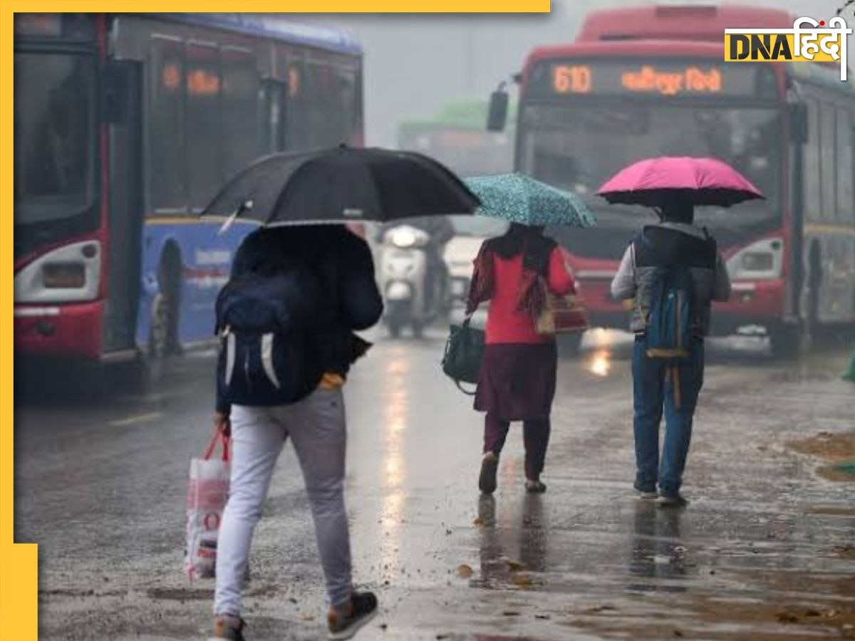 Rain Alert: दिल्ली-NCR में दिन में तपिश के बाद शाम को बारिश से गिरा पारा, बन रहे कमजोर मानसून के संकेत