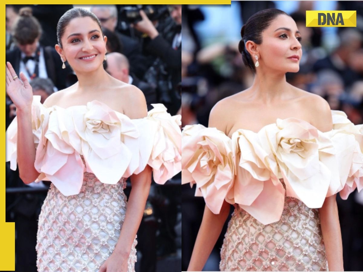 Anushka Sharma makes her debut at Cannes Film Festival, looks like a princess in off shoulder gown