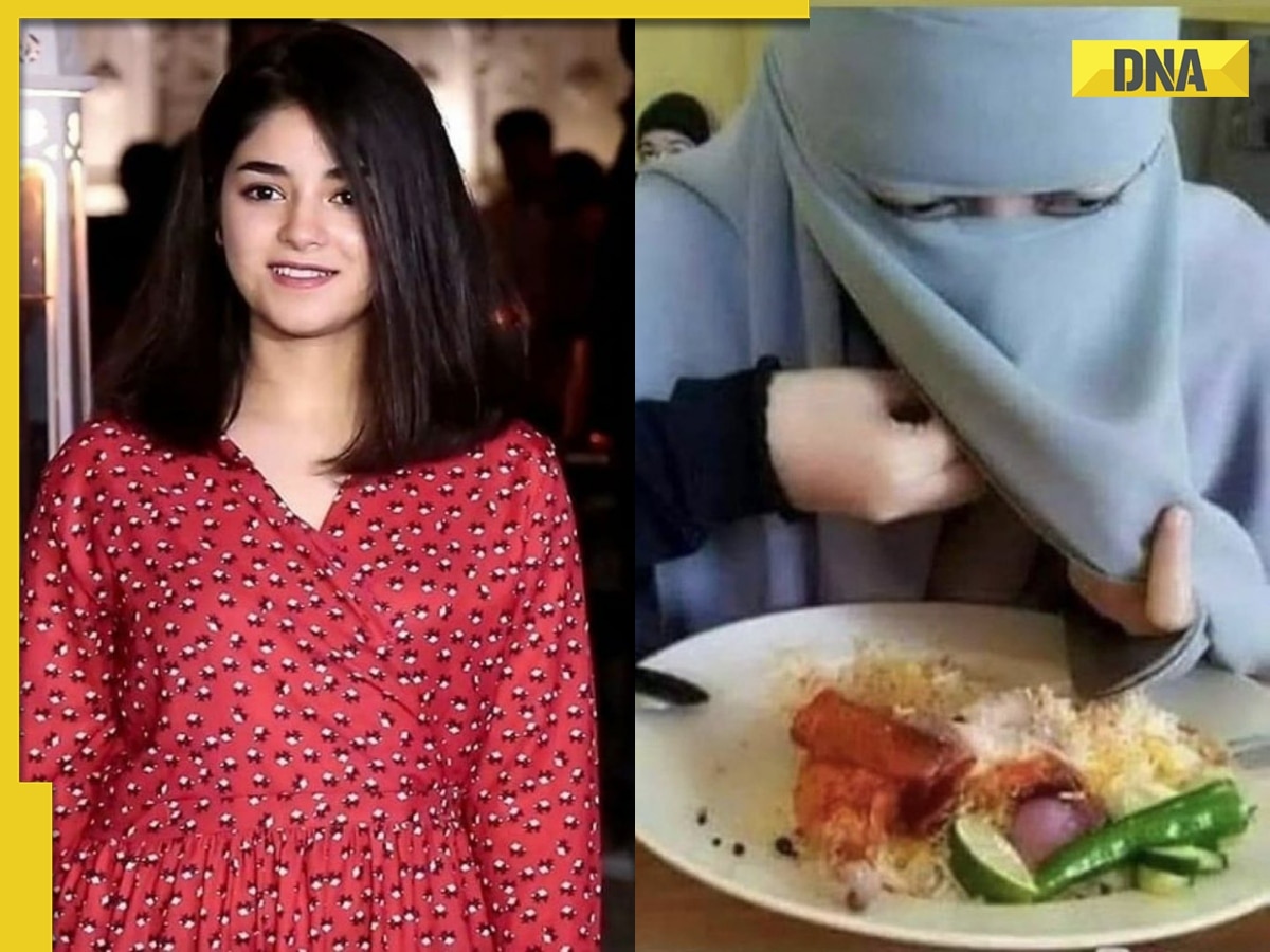 Zaira Wasim defends woman eating food in niqab, her tweet asking others to 'deal with it' divides internet