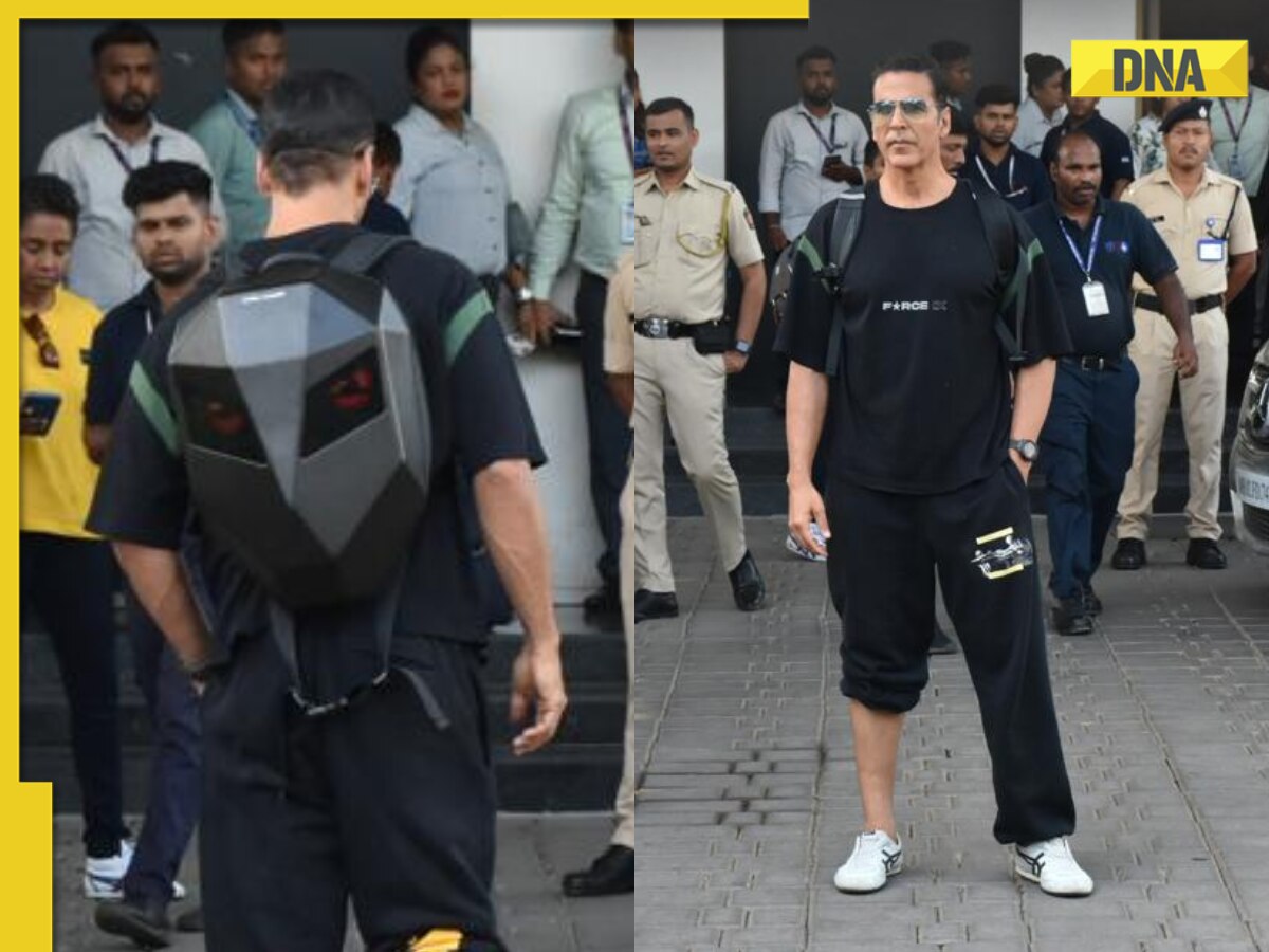 Akshay FLAUNTS His Expensive Funky UNIQUE Bag, Kareena IGNORES Fans |  Airport Spotted - YouTube