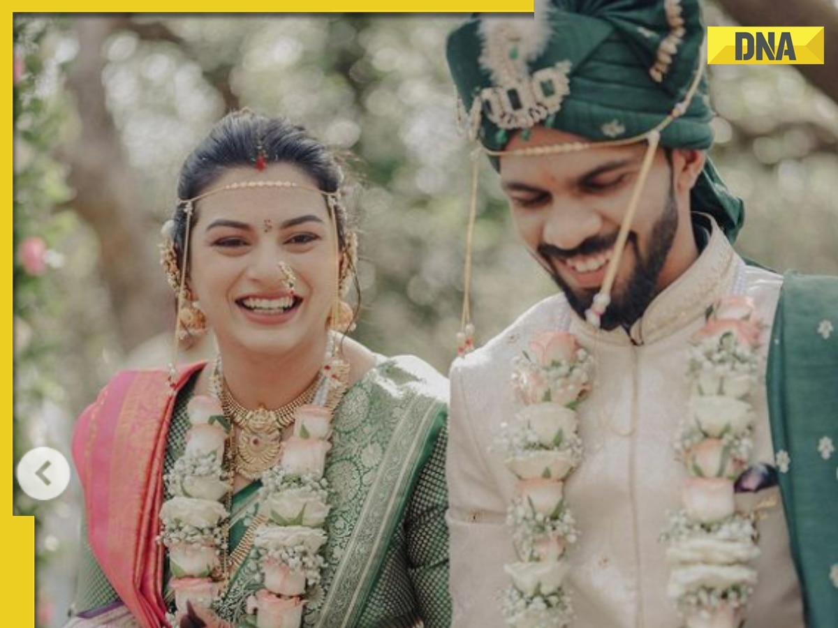 First photos: CSK star batter Ruturaj Gaikwad ties knot with Utkarsha Pawar, pictures go viral