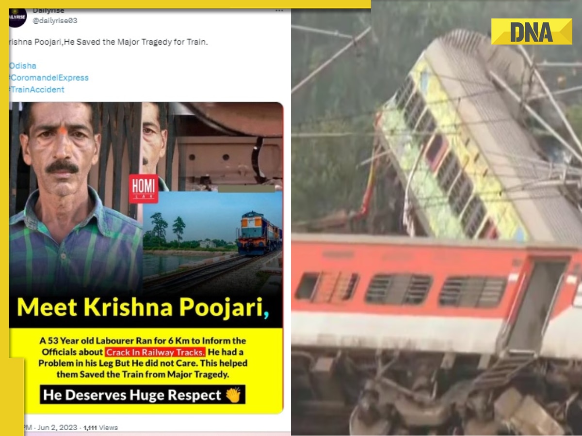 DNA Verified: Viral post on Odisha train accident is fake; know truth here