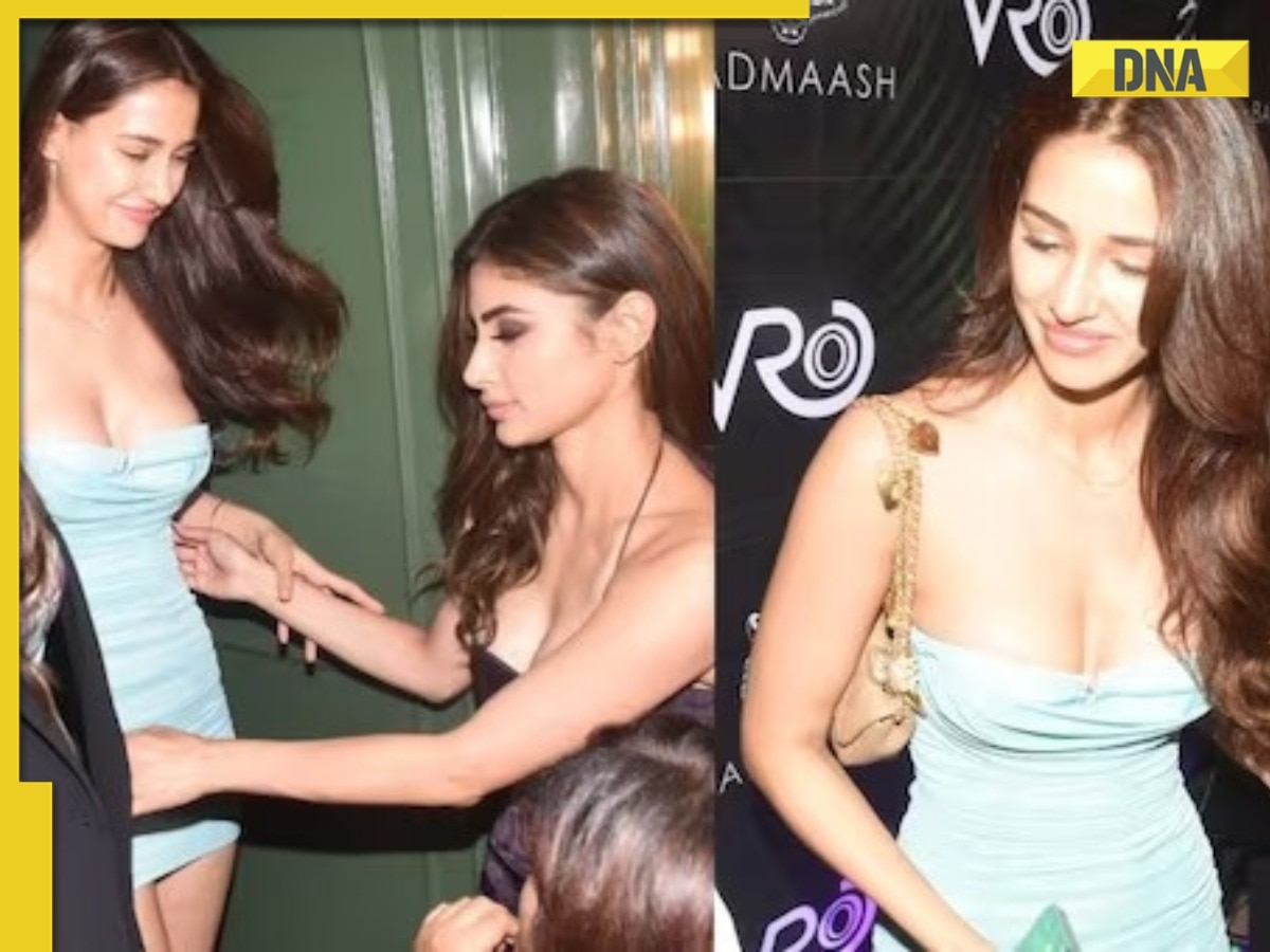 Viral video: Disha Patani, Mouni Roy burn the internet in sexy skin tight  plunging dresses, watch