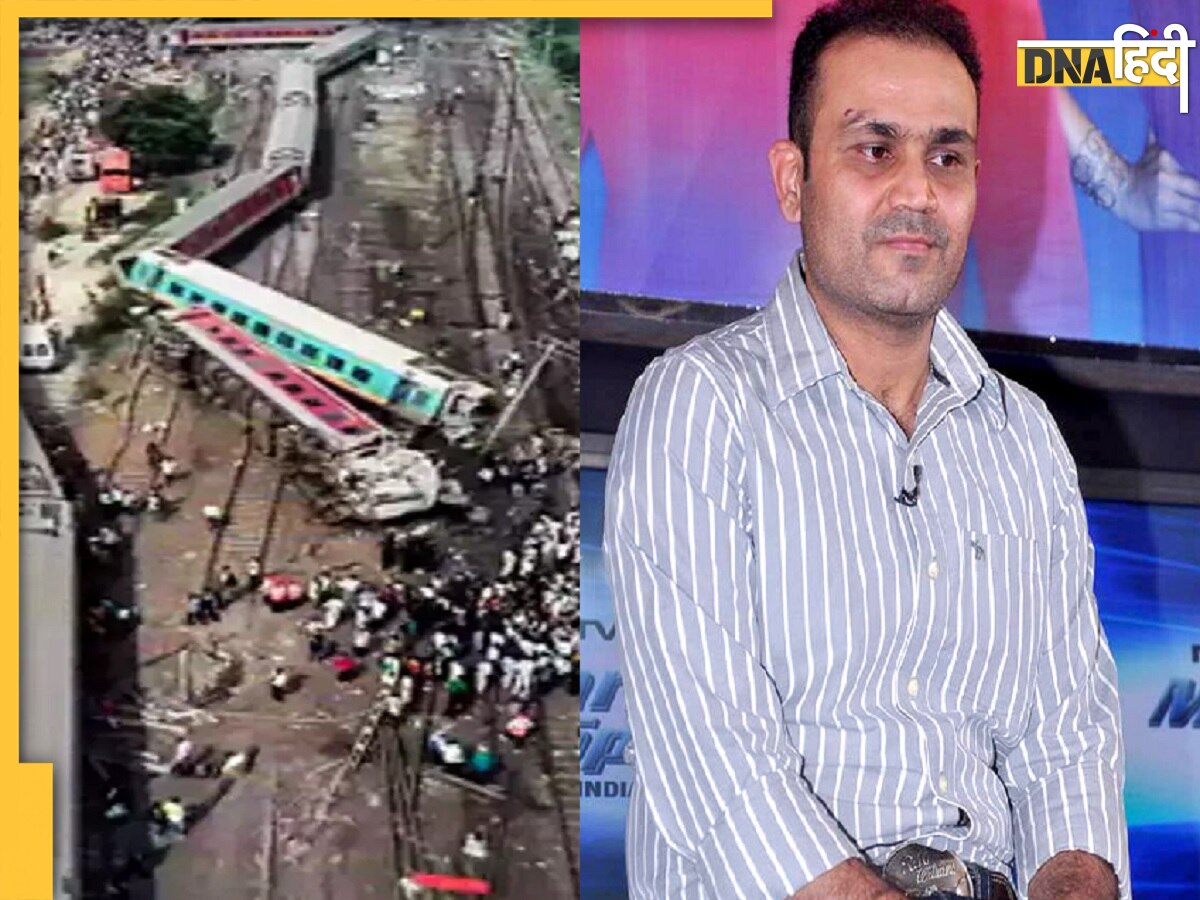 Odisha Train Accident: ओडिशा ट्रेन हादसे के पीड़ितों के लिए पसीजा वीरेंद्र सहवाग का दिल, यूं करेंगे मदद