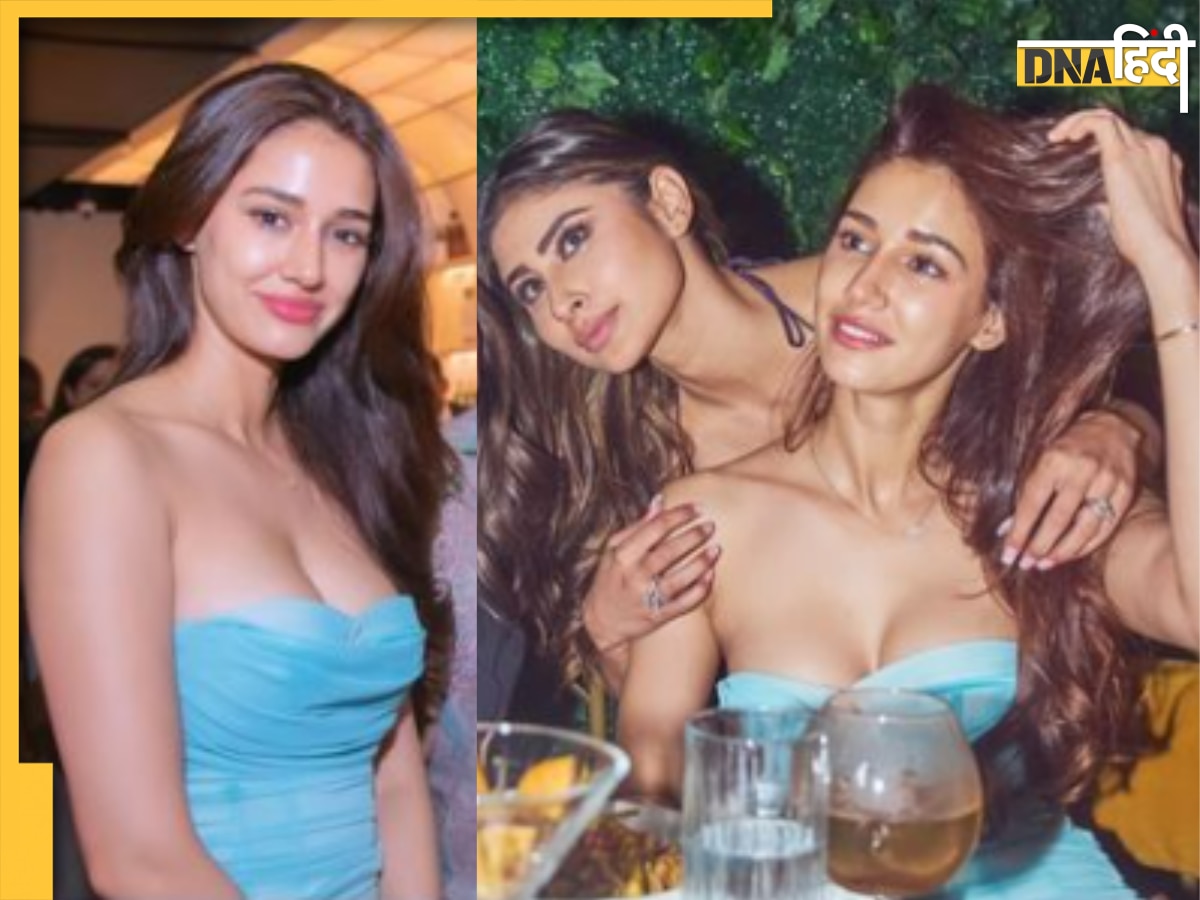 Mouni Roy की पार्टी में बेहद टाइट ड्रेस पहनकर पहुंची Disha Patani, कर्वी फिगर देख फिसला फैंस का दिल 