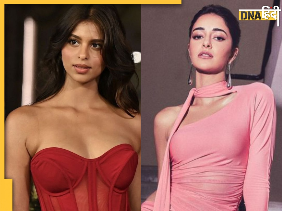 Suhana Khan: रेड ड्रेस पहन शाहरुख खान की लाडली ने बिखेरा जलवा, Ananya Panday ने कमेंट कर पूछ लिया ऐसा सवाल  