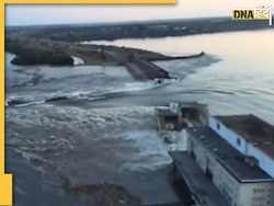 यूक्रेन ने लगाए आरोप, 'रूस ने ब्लास्ट से उड़ा दिया Dnipro नदी पर बना बांध', हैरान कर देगा वीडियो