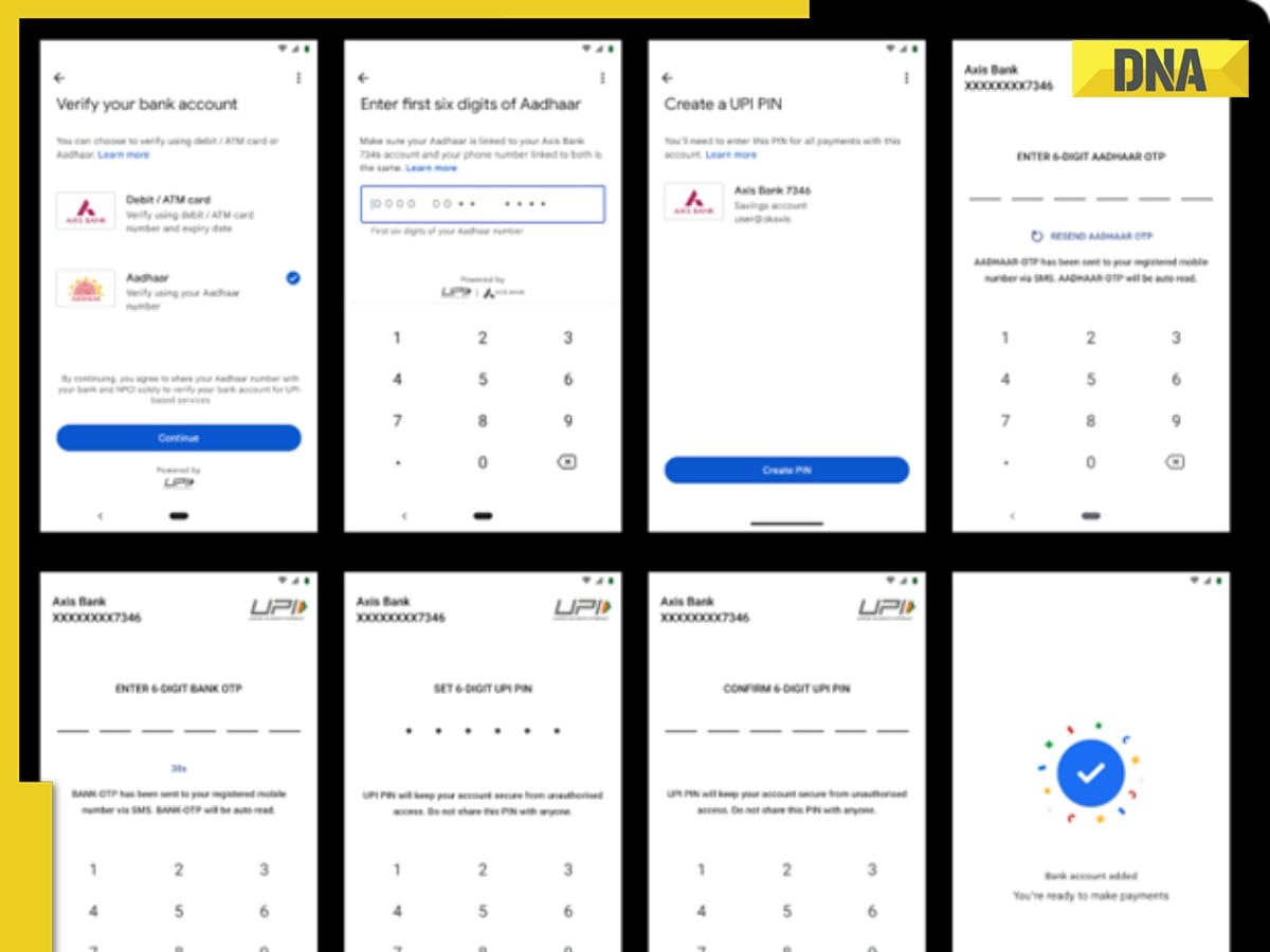 Google Pay users can make UPI payment by using Aadhaar card, no debit card needed