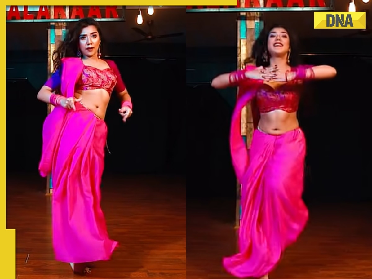 Viral video: Desi girl's sizzling dance to 'Dhak Dhak Karne Laga' burns internet, watch