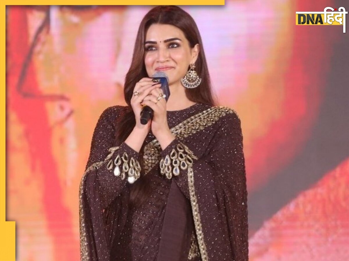 Adipurush की 'सीता' को इस शख्स ने मंदिर में कर लिया Kiss, Kriti Sanon के इस वीडियो पर मचा बवाल