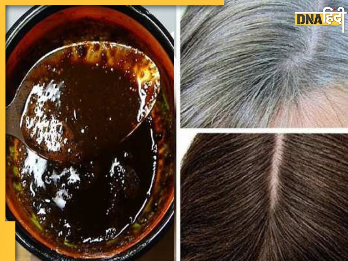 White Hair Remedy: हफ्ते में दो बार लगाएं ये नेचुरल हेयर डाई, परमानेंट काले हो जाएंगे सफेद बाल 