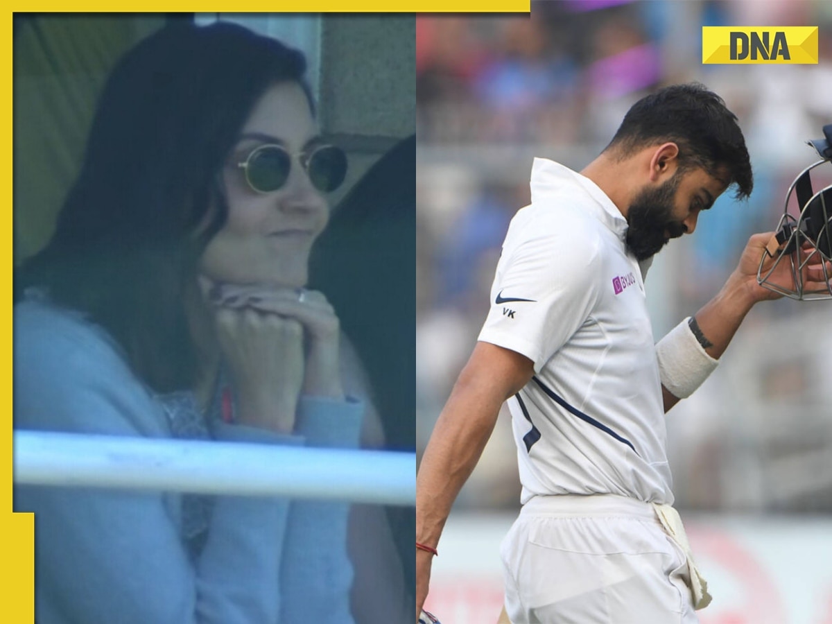 Anushka Sharma's reaction to Virat Kohli's early dismissal in WTC Final goes viral, watch