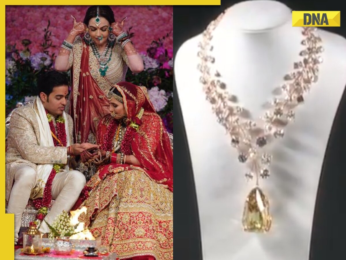 Details of Shloka Mehta's world's most expensive Rs 492 crore diamond  necklace gifted by Mukesh Ambani and Nita Ambani